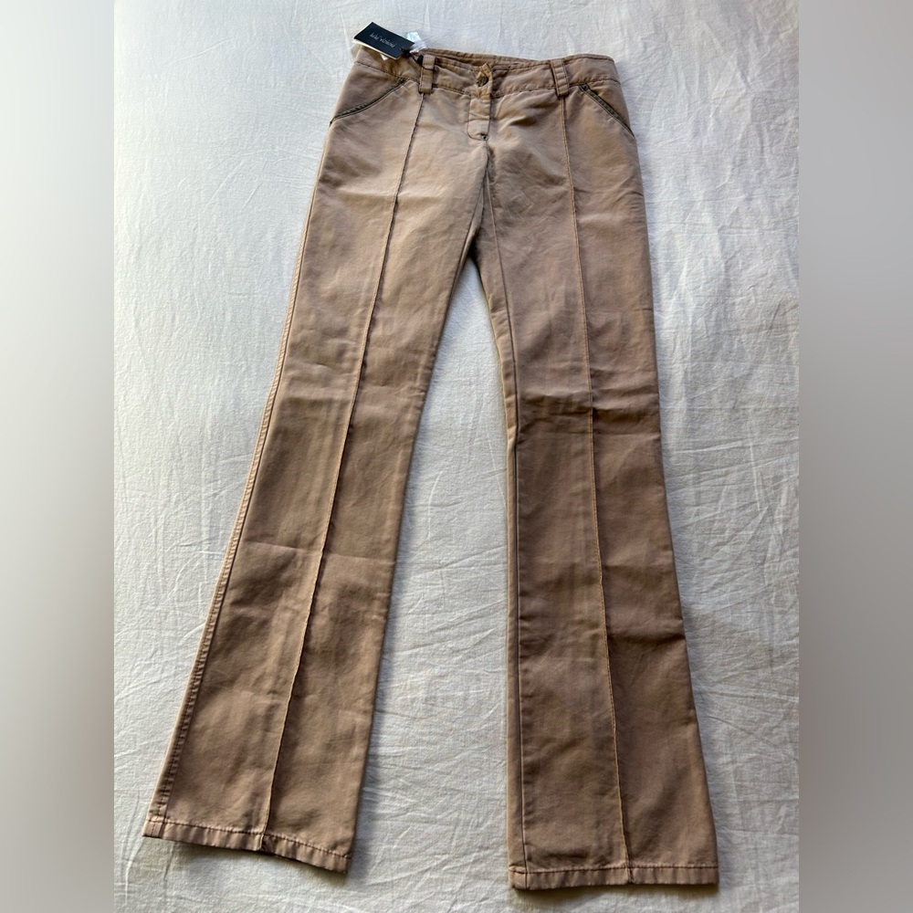 🩵NWT Patrizia Pepe Firenze Peach Flare Pants